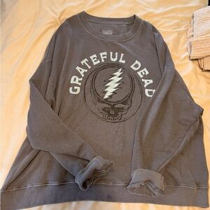 Grateful Dead Gray Sweater